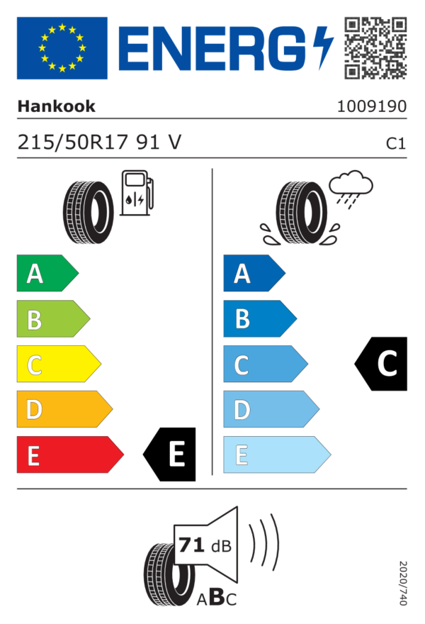 Hankook <br />K115 <br />215/50VR17TL 91 V OE Opel – Image 2