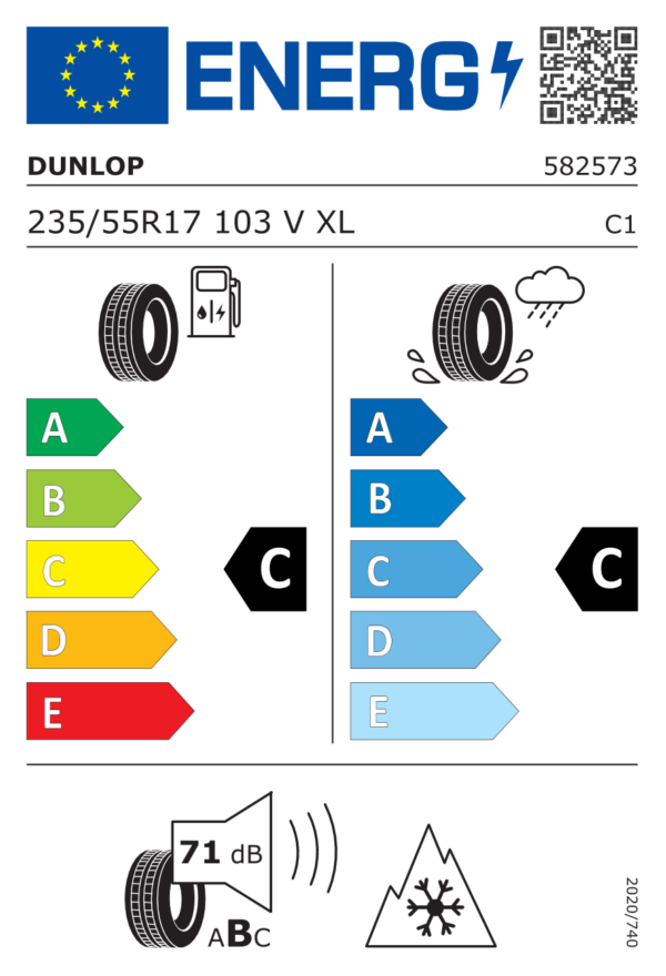 Dunlop <br />Winter Sport 5 SUV <br />235/55VR17TLXL 103 V – Image 2