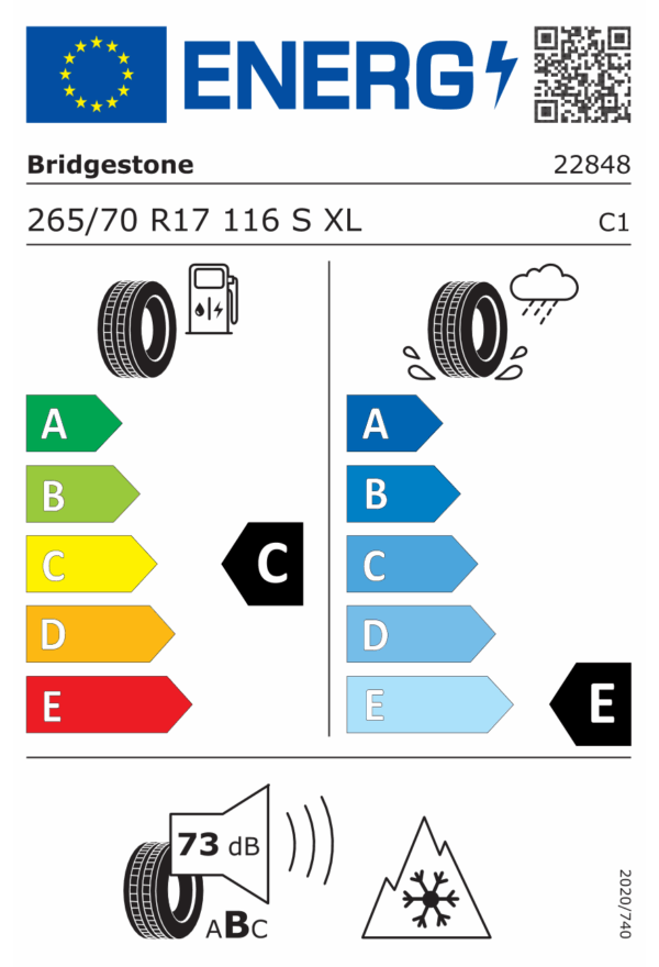 Bridgestone DUELER A/T 001 501755