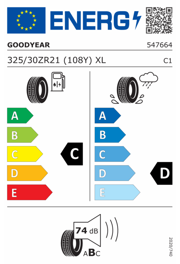 Goodyear EAGLE F1 SUPERSPORT RS 530039