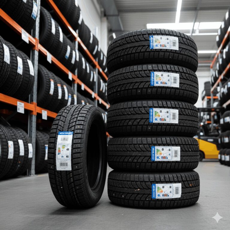 Stock de pneus hiver disponibles à la commande