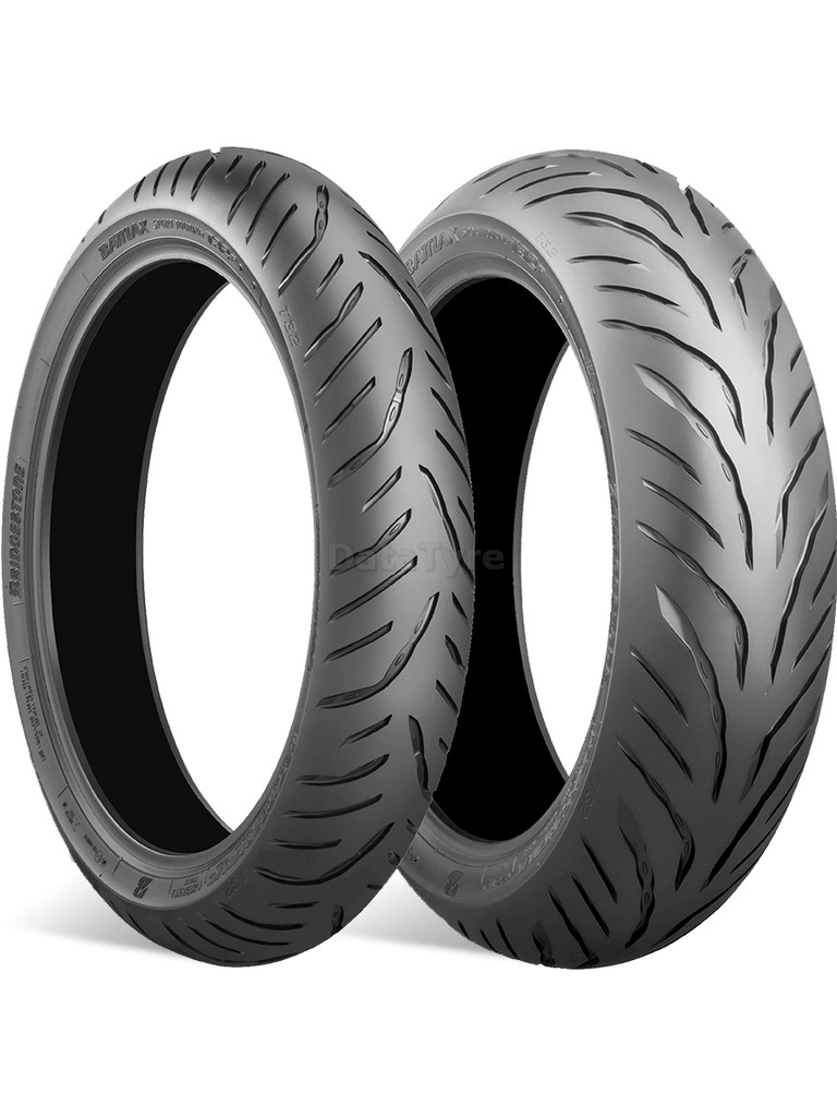 Pneu Bridgestone BATTLAX T32 FRONT 120/70ZR17TL (58 W) pour Moto