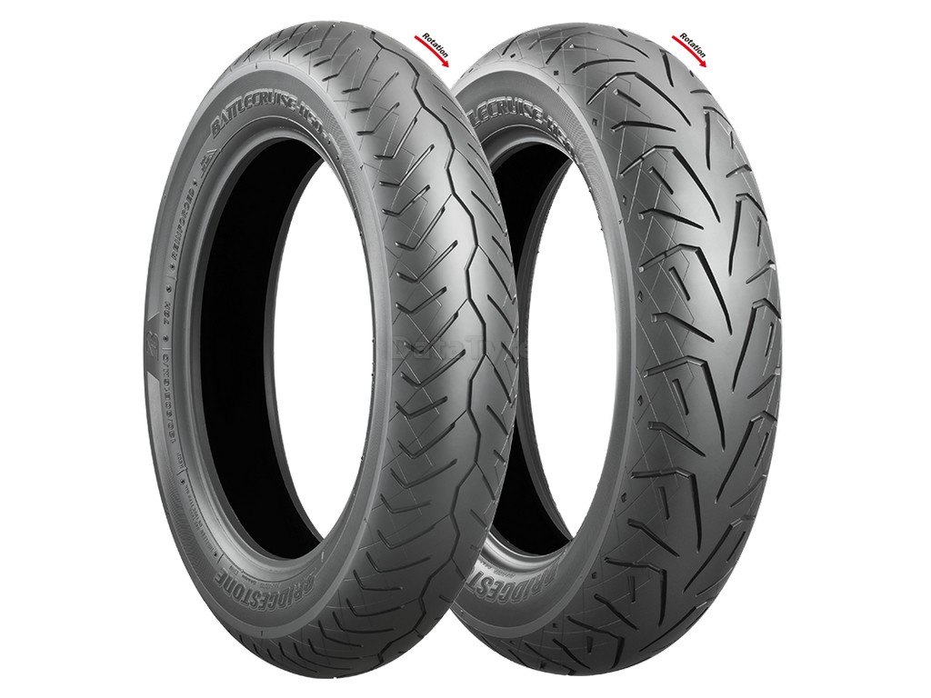 Pneu Bridgestone BATTLECRUISE H50 FRONT 80/90-21TL 54 H pour Moto
