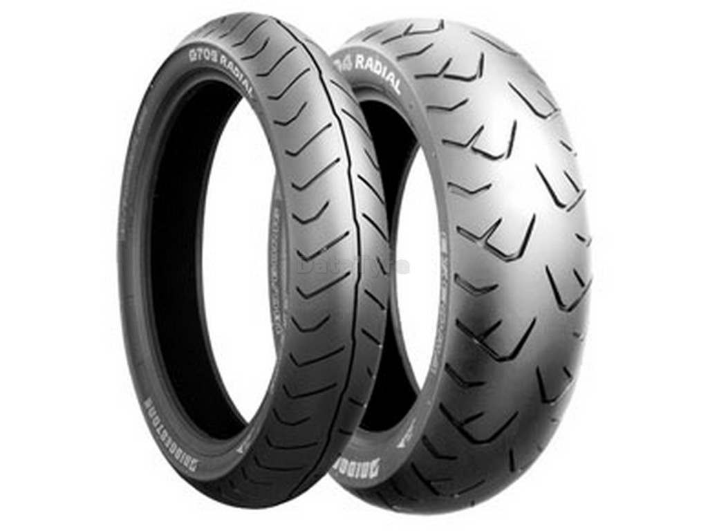 Pneu Bridgestone G709 130/70R18TL 63 H pour Moto