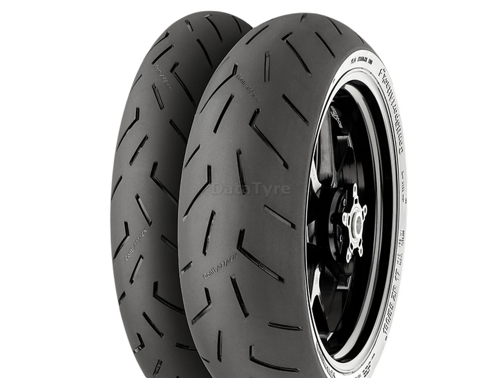 Pneu Continental ContiSportAttack 4 190/50ZR17TL (73 W) pour Moto