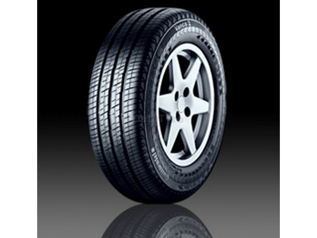 Pneu Continental Vanco 2 205R16CTL 110/108 T 8PR pour Utilitaire