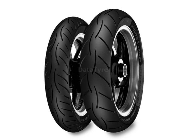 Pneu Metzeler SPORTEC STREET 100/90-14TLRF 57 P  M/C pour Scooter