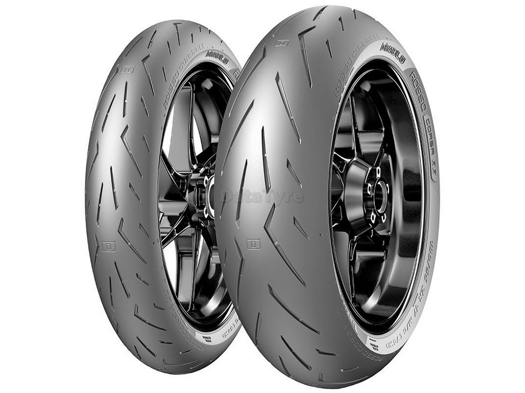 Pneu Pirelli DIABLO ROSSO CORSA II 200/55ZR17TL 78 W pour Moto