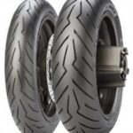 Pneu Pirelli DIABLO ROSSO SCOOTER FRONT 120/70R14TL 55 H  M/C pour Scooter