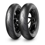 Pneu Pirelli DIABLO ROSSO SCOOTER SC 120/80-12TL 55 P Rear pour Scooter