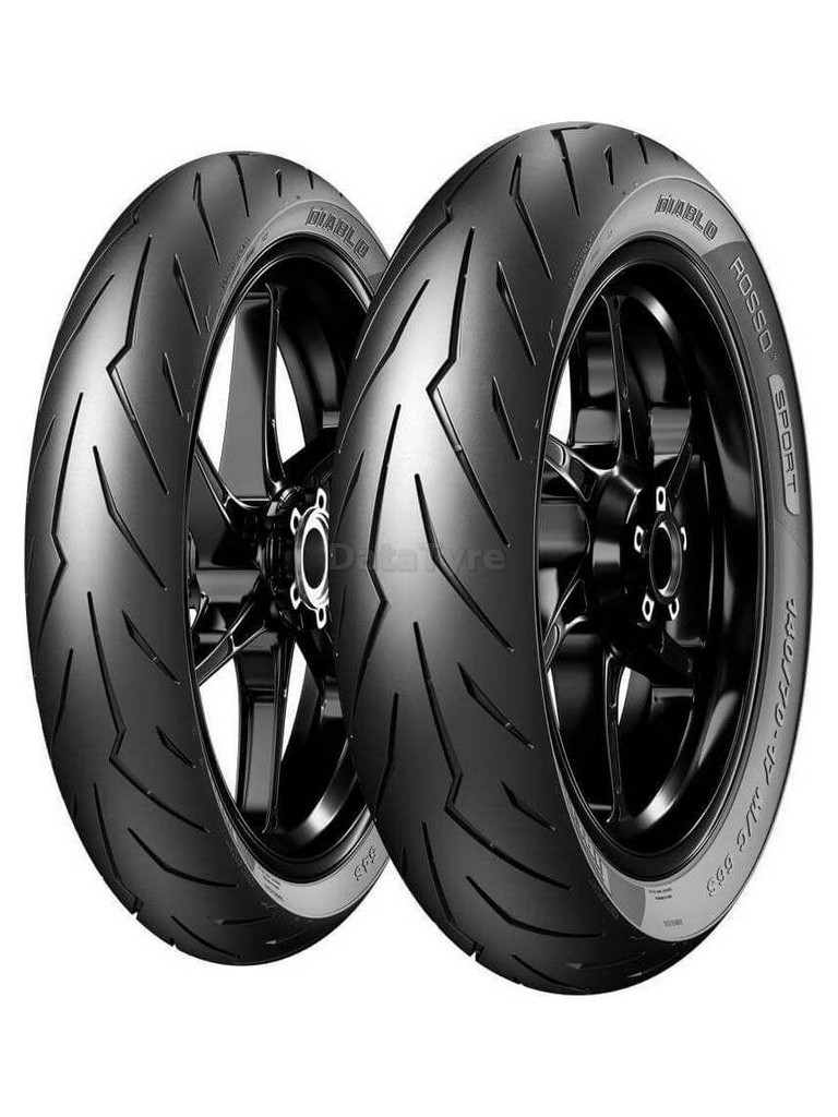 Pneu Pirelli DIABLO ROSSO SPORT 140/70-17TL 66 S pour Moto