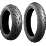 Pneu Bridgestone BATTLAX SCOOTER REAR 100/90-14TL 57 P Rear pour Scooter