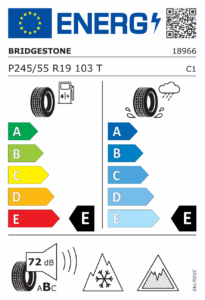 EU-Label Bridgestone Blizzak DM-V3