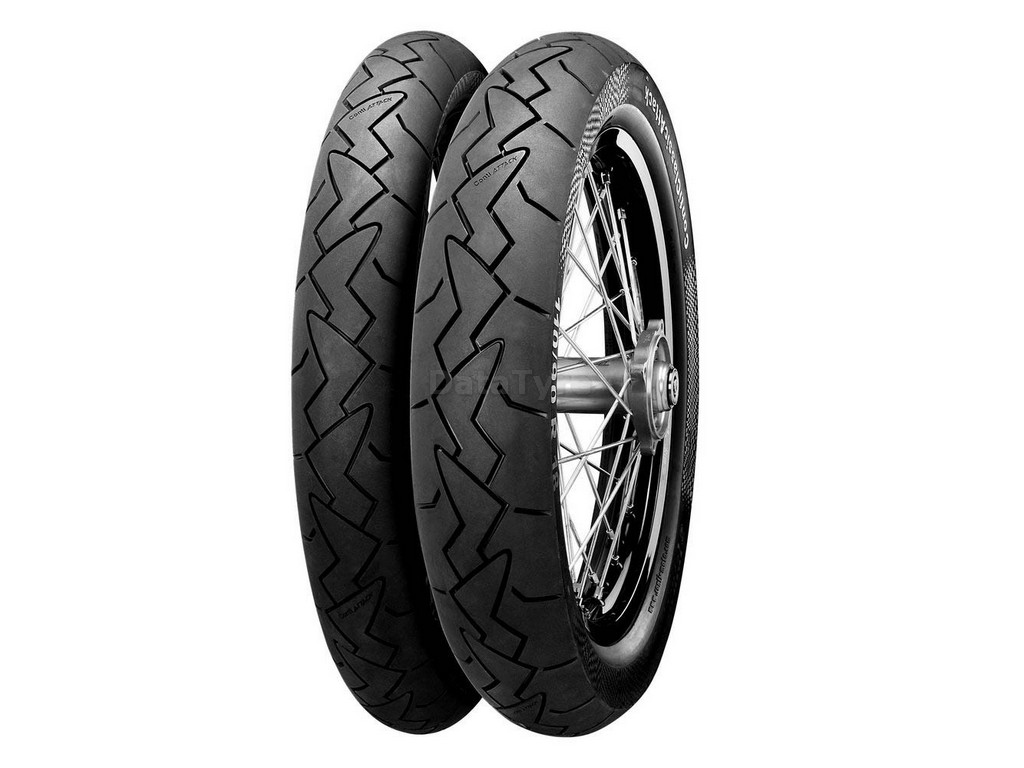 Pneu Continental ClassicAttack 100/90R19TL 57 V M/C Front pour Moto