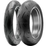 Pneu Dunlop SPORTMAX ROADSPORT 2 180/55ZR17TL (73 W) Rear pour Moto