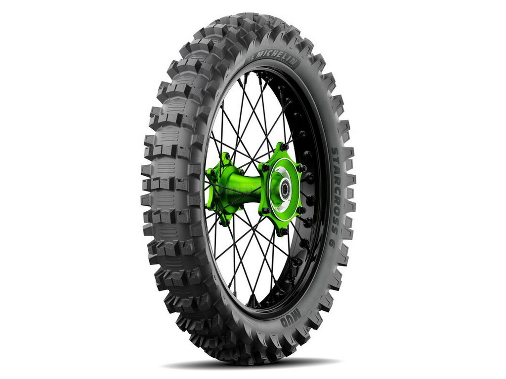 Pneu Michelin STARCROSS 6 MUD 110/90-19TT 62 M pour Moto