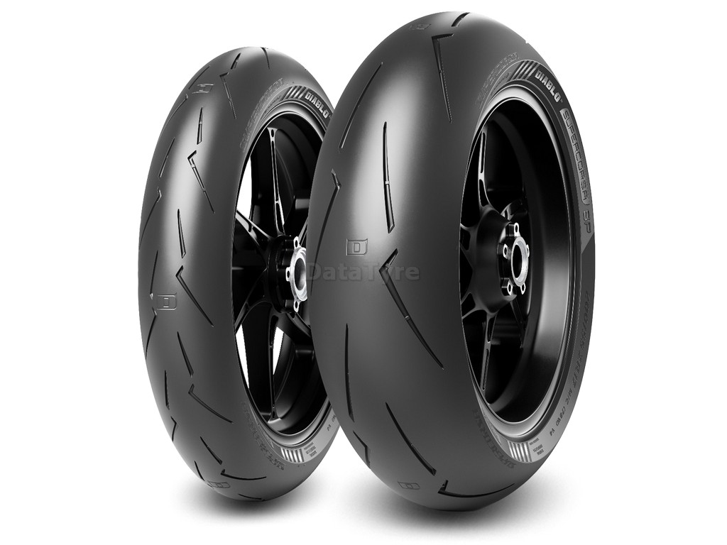 Pneu Pirelli DIABLO SUPERCORSA V4 180/60R17TL 75 V pour Moto