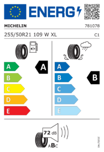 EU-Label Michelin Pilot Sport EV