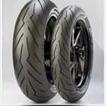 Pneu Pirelli DIABLO ROSSO III 180/55ZR17TL (73 W)  M/C  Rear pour Moto