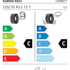 Kumho EcoWing ES31 155/70 R13 75T - Image 2