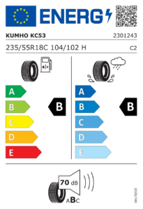 EU-Label Kumho PorTran KC53
