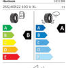 Étiquette UE 1031388 pour Hankook iON evo SUV (IK01A) 255/40 R22 103V XL Hankook iON evo SUV (IK01A) 255/40 R22 103V XL - Image 2