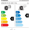 Étiquette UE 8714692810459 pour Vredestein Quatrac Pro+ 255/45 R19 104Y XL Vredestein Quatrac Pro+ 255/45 R19 104Y XL - Image 2
