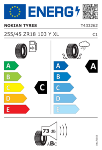 EU-Label Nokian Powerproof 1