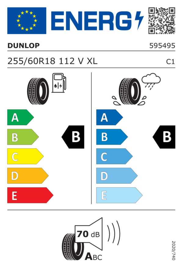 Dunlop Sport Response 255/60 R18 112V XL - Image 2