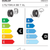 Étiquette UE 596424 pour Dunlop All Season 2 175/70 R14 88T XL Dunlop All Season 2 175/70 R14 88T XL - Image 2