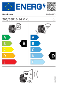EU-Label Hankook iON ST AS (IH61)