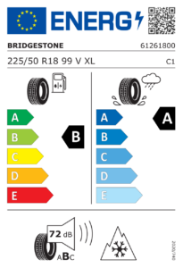 EU-Label Bridgestone Blizzak LM005