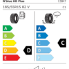 Étiquette UE 13847NXK pour Nexen NBLUE HD Plus 185/55 R15 82V Nexen NBLUE HD Plus 185/55 R15 82V - Image 2