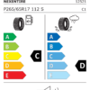 Étiquette UE 12521NXC pour Nexen Roadian HT 265/65 R17 112S Nexen Roadian HT 265/65 R17 112S - Image 2