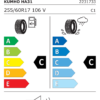 Étiquette UE 2231733 pour Kumho Solus HA31 255/60 R17 106V Kumho Solus HA31 255/60 R17 106V - Image 2