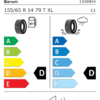 Étiquette UE 1540944 pour Barum Brillantis 2 155/65 R14 79T XL Barum Brillantis 2 155/65 R14 79T XL - Image 2