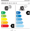 Étiquette UE 0453163 pour Continental VancoWinterContact 285/65 R16C 131R EV Continental VancoWinterContact 285/65 R16C 131R EV - Image 2