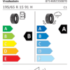 Étiquette UE 8714692350870 pour Vredestein Sportrac 5 195/65 R15 91H Vredestein Sportrac 5 195/65 R15 91H - Image 2