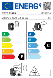 EU-Label Toyo Snowprox S954