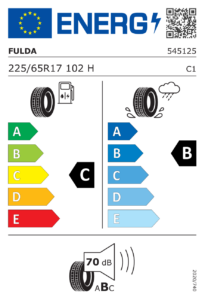Étiquette européenne Fulda Ecocontrol SUV