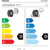 Étiquette UE 522325 pour Fulda Kristall Montero 3 155/65 R14 75T Fulda Kristall Montero 3 155/65 R14 75T - Image 2
