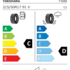 Étiquette UE F3680 pour Yokohama ADVAN A10E 215/50 R17 91V Yokohama ADVAN A10E 215/50 R17 91V - Image 2