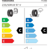 Étiquette UE F5398 pour Yokohama AC02A C.drive2 235/50 R18 97V Yokohama AC02A C.drive2 235/50 R18 97V - Image 2