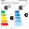 Étiquette UE 8904156003835 pour Apollo Altrust All Season 225/70 R15C 112/110S Apollo Altrust All Season 225/70 R15C 112/110S - Image 2