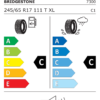 Étiquette UE 7300 pour Bridgestone Dueler H/T 684 III 245/65 R17 111T XL Bridgestone Dueler H/T 684 III 245/65 R17 111T XL - Image 2