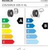 Étiquette UE 422091 pour Michelin CrossClimate 2 235/55 R19 105H XL Michelin CrossClimate 2 235/55 R19 105H XL - Image 2