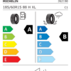 Étiquette UE 262190 pour Michelin E Primacy 185/60 R15 88H XL Michelin E Primacy 185/60 R15 88H XL - Image 2