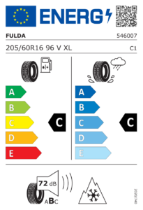 Étiquette européenne Goodyear UltraGrip Performance +
