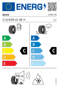 Étiquette européenne Goodyear UltraGrip Performance 3