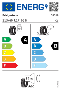 EU-Label Bridgestone Turanza 6